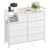 TV Stand with Charging Station, Bedroom Dresser for Living Room - 2 of 4