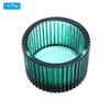 Unique Bargains Home Decoration Glass Tea Light Candle Holders 2 Pcs 2.17" - 3 of 4