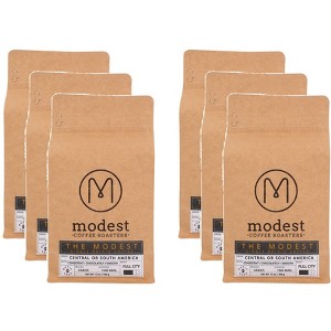 Modest Coffee Roasters Coffee Single Origin The Modest - Pack of 6 - 12 oz - 1 of 2