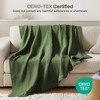 Sapphtopaz Woven Waffle Blanket, Ultra Soft Breathable Cotton Blankets for Bed, Lightweight Bedding for Home Decor - 2 of 4