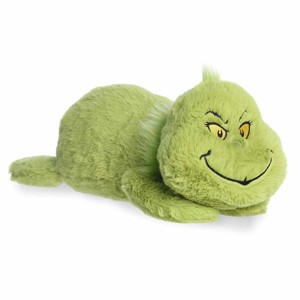 Aurora Large Snoozles Grinch Dr. Seuss Whimsical Stuffed Animal Green 17.5" - 1 of 4