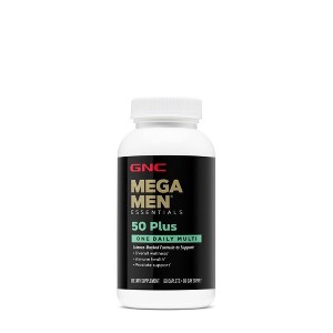 GNC Mega Men 50+ Daily Multivitamin Capsules - 60ct - 1 of 4