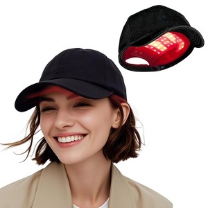 Morfone Infrared Light Therapy Cap. Portable red light hair growth cap for use at home or while out. - 1 of 4