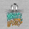 Looney Tunes Bugs Bunny What's Up, Doc? Youth Heather Gray Crew Neck Sweatshirt - 2 of 2