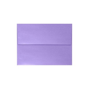 LUX A7 Invitation Envelopes 5 1/4 x 7 1/4 50/Box Amethyst Metallic 5380-17-50 - 1 of 3