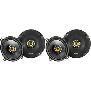 Kicker 46CSC54 CS-Series CSC5 5.25-Inch (130mm) Coaxial Speakers w/ 46CSC54 5.25" Coaxial Bundle - 1 of 4