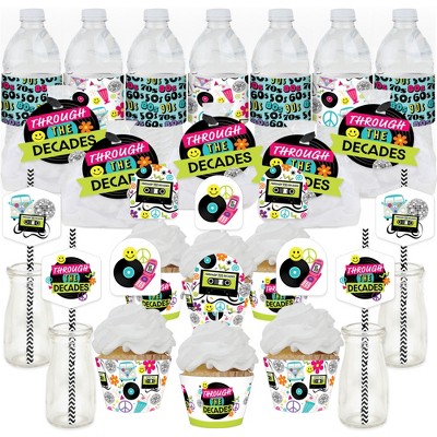 Big Dot Of Happiness Scoop Up The Fun - Ice Cream - Sprinkles Party Favors  And Cupcake Kit - Fabulous Favor Party Pack - 100 Pieces : Target