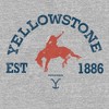 Women's Yellowstone Distressed Rider Silhouette Est. 1886 T-Shirt - 2 of 4