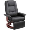 NicBex Manual Recliner Chair with Faux Leather Swivel Chair with 360 Degree with Padded Armrest for Living Room, Reading Room - 2 of 4