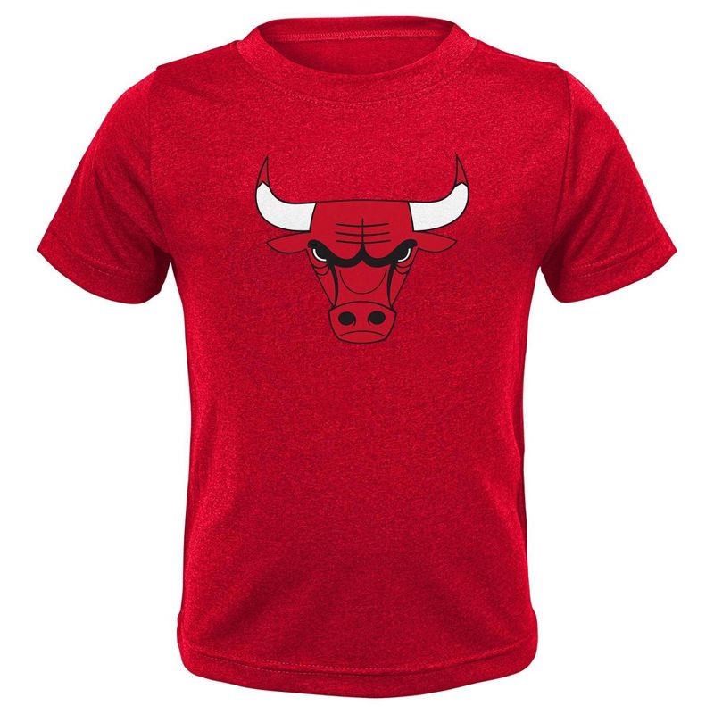 NBA Chicago Bulls Toddler Boys&#39; 3pk T-Shirts, 2 of 5