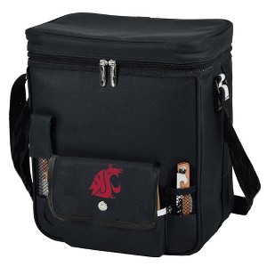 NCAA Washington State Cougars Wine & Cheese Soft Sided Picnic Cooler - 1 of 4