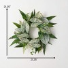 Sullivans Caladium Eucalyptus Wreath - 3 of 3
