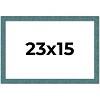 PosterPalooza | Simple Blue Picture Frame - UV Acrylic, Backing Board, Hanging Hardware Included - 2 of 4