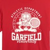 Women's - Garfield - Tennis Cropped Graphic T-Shirt - 2 of 4