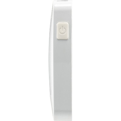 Compact White LED Power Failure Night Light with Rechargeable Battery