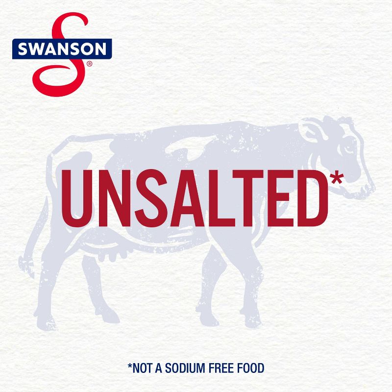 Swanson 100% Natural Gluten Free Unsalted Beef Broth - 32 fl oz, 5 of 15