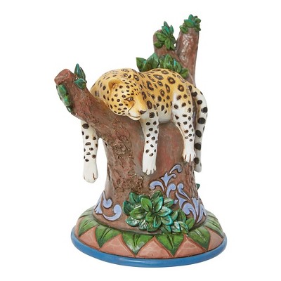 Jim Shore 5.5 Inch Multicolor Resin Amur Leopard Figurine