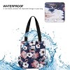 Generic Floral Tote Bag - Waterproof Lightweight Handbags Travel Shoulder Bag for Hiking Yoga - 3 of 4