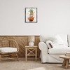 Stupell Industries Falling Leaves & Pumpkin Stack Black Framed Floater Canvas Wall Art - 2 of 4