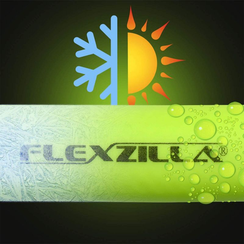 Flexzilla 120 x 0.63 Inch All-Weather Heavy Duty and Lightweight Garden Lead-In Hose Releases Potable Water for Family and Pets, ZillaGreen, 4 of 7
