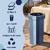 happimess Fleur 25-Gallon Traditional Classic Disposable Corrugated Cardboard Event Trash Can and Recycling Bin - 3 of 4