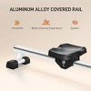 Whisen Foldable Water Rowing Machine with Two Wheels, Adjustable Resistance,  Tablet Holder, Home Gym Fitness Equipment - 4 of 4
