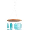 Coastal Capiz Shell Abstract Windchime Blue - Olivia & May - 4 of 4