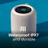 Cubitt Power GO Waterproof  portable speakers with Bluetooth  quick charge  10-hr playtime  stereo experience  and built-in microphone. - 2 of 4