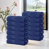 Smart Dry Cotton Medium Weight Solid Towel Set by Blue Nile Mills - 2 of 4