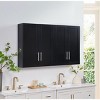 Sapphtopaz Modern Bathroom Storage Cabinet with Adjustable Shelves,Wood Wall Cabinet with Doors,Bathroom Organizers and Storage,Medicine Cabinet - 3 of 4