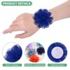 Unique Bargains Mesh Fabric Full Chiffon Flowers for DIY 12 Pcs - 2 of 4
