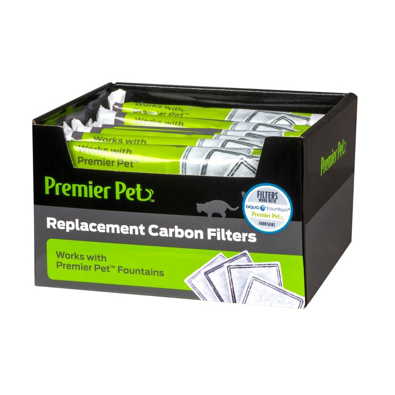 Premier Pet Fountain Replacement Carbon Filters - 4pk, 4 of 7