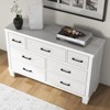Dresser for Bedroom with 7 Drawers, Storage Chest of Drawers with Metal Handle, Wooden Dresser Organizer for Living Room,Closet,Entryway,Nursery - 3 of 4