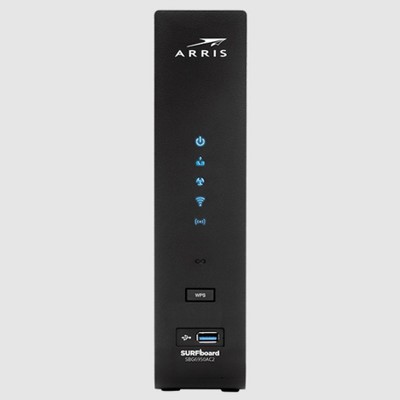 ARRIS SBG6950AC2 DOCSIS 3.0 Cable Modem & AC1900 Wi-Fi Router 400 Mbps Max Speed - Certified Refurbished