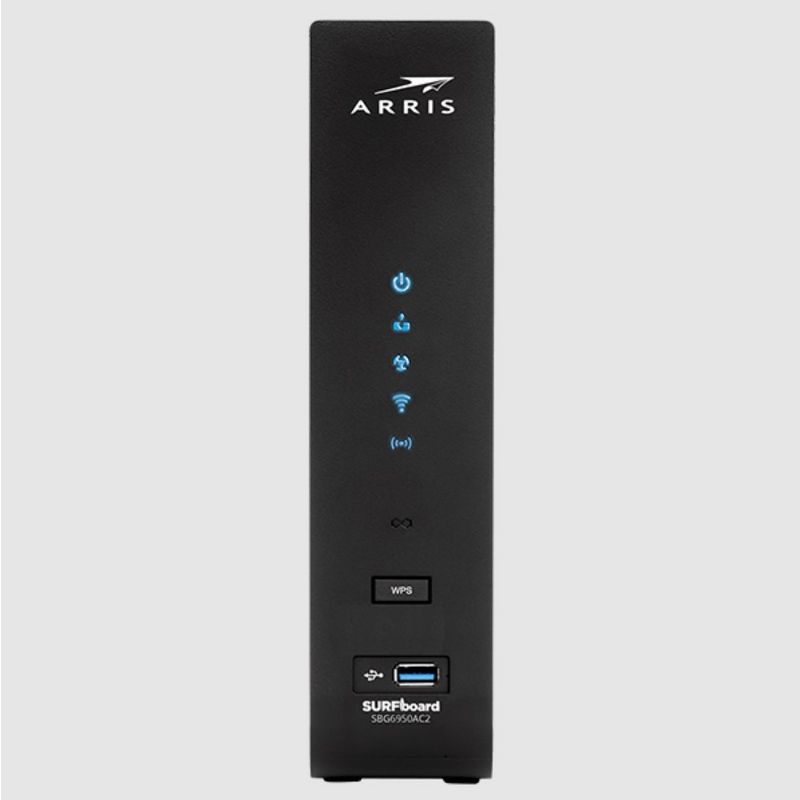 Arris SBG6950AC2-RB Surfboard DOCSIS 3.0 Cable Modem Plus AC1900 Dual Band Wi-Fi Router - Certified Refurbished, 1 of 6