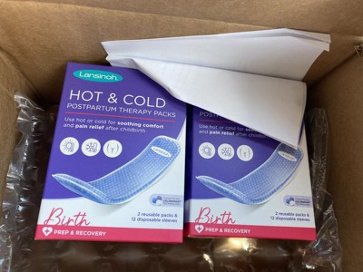 Lansinoh Hot and Cold Pads For Postpartum Essentials Therapy Pack