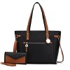 MKF Collection Andrys Vegan Leather Women's Tote Bag and Wallet by Mia K - 2 of 4