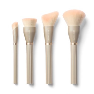 Sonia Kashuk™ Limited Edition Ribbed Face Makeup Brushes - 4ct - 1 of 3