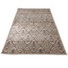 Home Mart Goods Vintage Contemporary Beige Blue Silky Glam Area Rug - 5x7 Feet - 3 of 4
