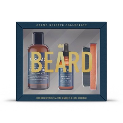 Cremo Palo Santo Beard Grooming Gift Set - 17 fl oz - 3ct