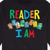 Boys' - Dr. Seuss - The Cat In The Hat Book Cover Reader I Am Long Sleeve Graphic T-Shirt - 2 of 4