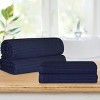 Modern Ribbed Cotton  Assorted Towel Set by Blue Nile Mills - 2 of 4