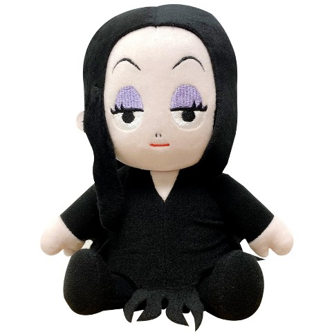 Детские куклы Great Eastern Entertainment Co. Inc Great Eastern Entertainment Addams Family Animated Move 2 - Morticia Addams Sitting Plush 7"H