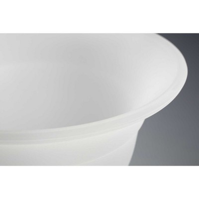 Trinity Brushed Nickel 4-Light Bath Fixture with Etched Glass Shades