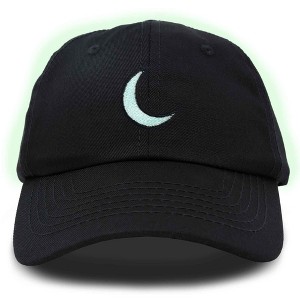 Dalix Moon Embroidered Crescent Astronomy Night Cotton Dad Hat Baseball Cap Adjustable Womens - 1 of 4
