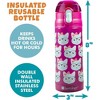 Bentology 13oz Reusable Water Bottle - Double Wall Insulated, Spill Proof Lid, Stainless Steel - Lunch Boxes, Backpack School Bags or Travel On-The-Go - 3 of 4