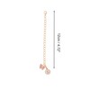 Unique Bargains Butterfly Heart Cup Chain Charm Water Cup Pendant 1 Pc - 2 of 4