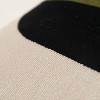 20"x20" Oversize Color Block Poly Filled Square Throw Pillow Green - Rizzy Home: Eclectic Knife Edge, Indoor Decor - 3 of 4