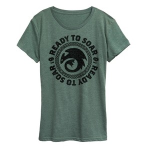 Women's - How to Train Your Dragon - Ready To Soar Short Sleeve Graphic T-Shirt - 1 of 4