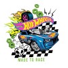 Boys' Hot Wheels Short Sleeve Graphic T-Shirt - White - 3 of 3